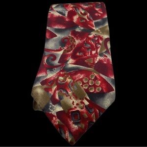 VIAGGIO Mens 100% Silk Tie